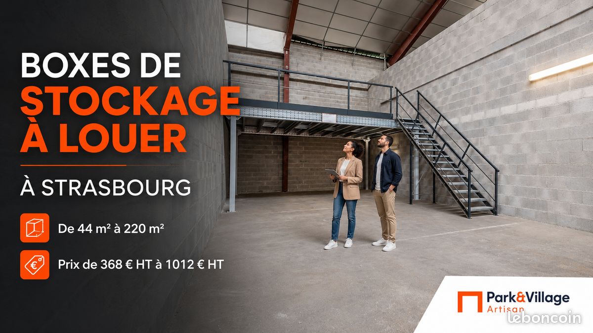 Box à louer / Dépot et entrepot à louer / Box de stockage à louer / Box en location / 220 m² / 924 euros (image 3)