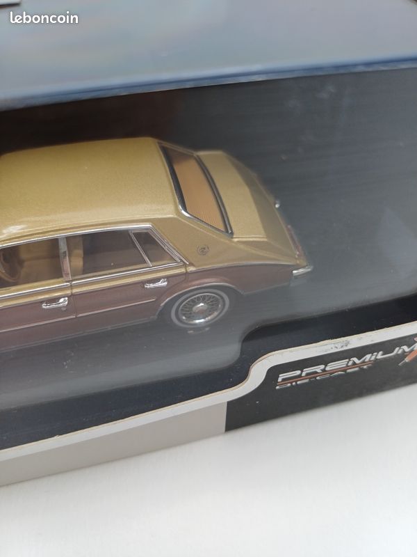 Premium X Cadillac Seville Elegante 1980 marron métallisé 1/43 PRD110 (image 10)