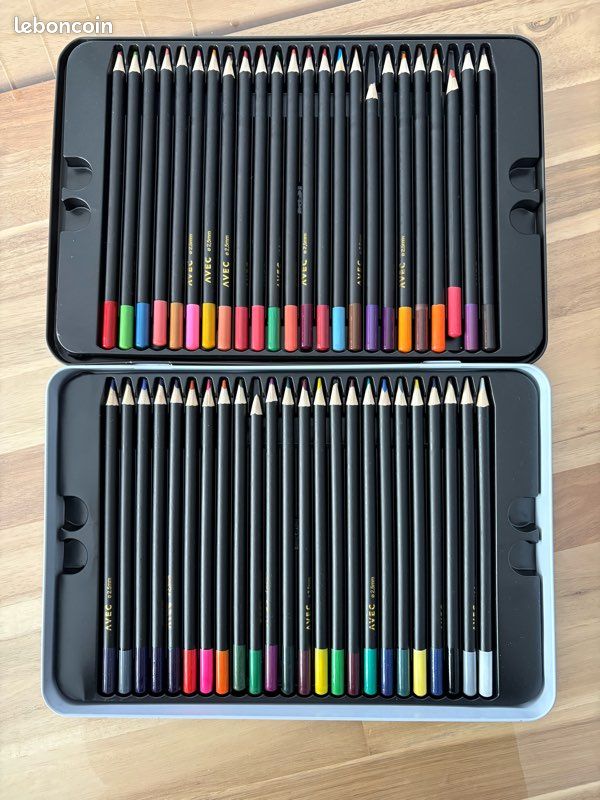 Gros lot de matériel de dessin et coloriage - Feutres, crayons et accessoires (image 6)