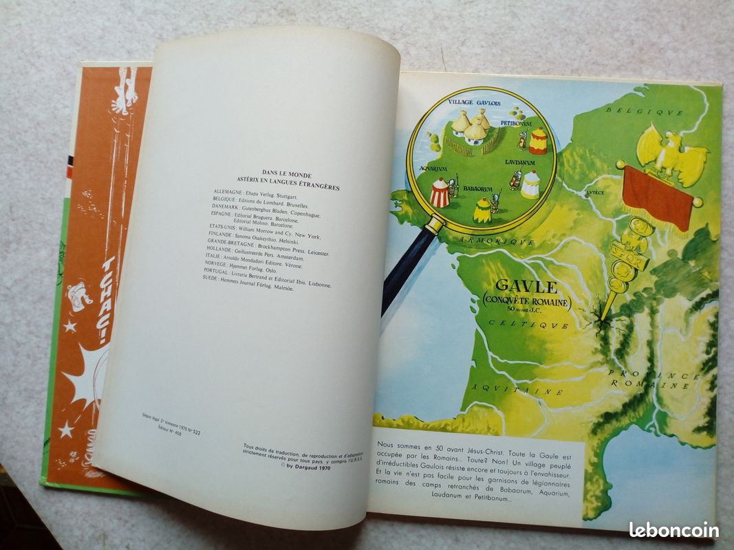 Goscinny/Uderzo - Asterix 15 - La Zizanie - EO - 1970 - TB (image 6)