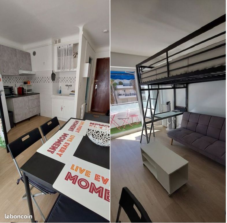 Appartement 1 pièce 25 m² · à Hyères · 25 m² · 580 €/mois