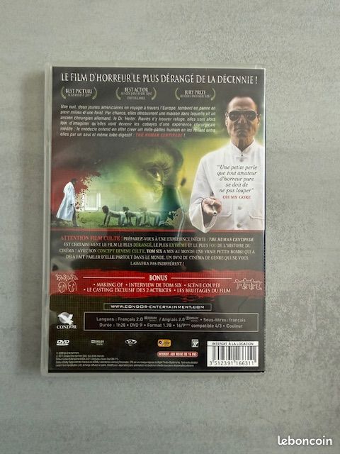 Dvd the human centipede en francais (image 2)