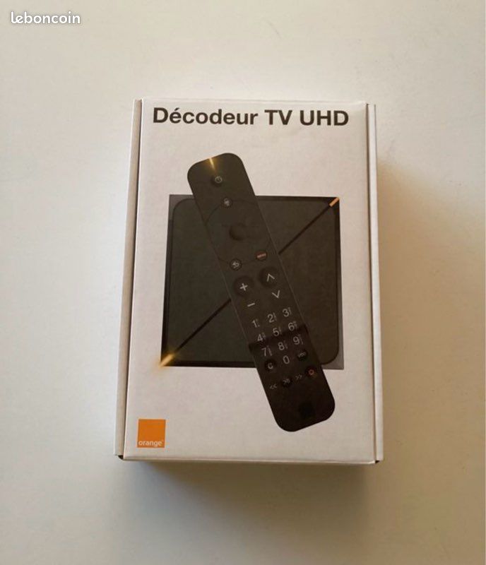 Décodeur TV Orange UHD 4K - NEUF Avec Alimentation (sans Télécommande)