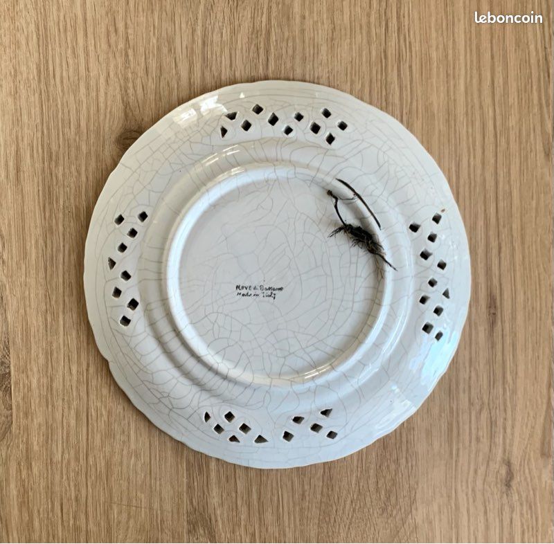 Assiette décorative céramique Vintage (image 4)