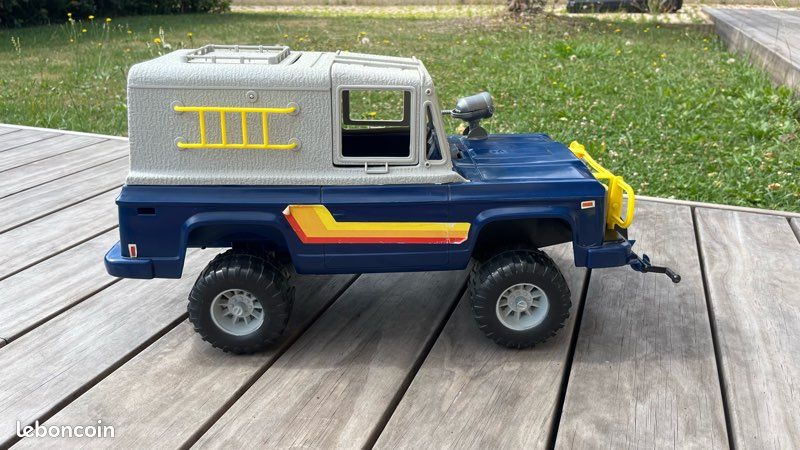 Big jim camping car big - camper - mattel 1971 et sa boîte en ance