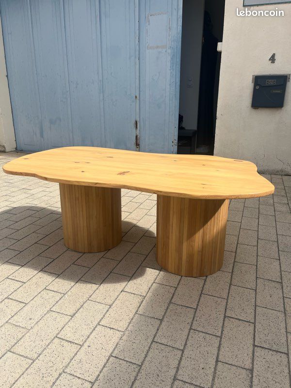 Table basse en bois (image 1)