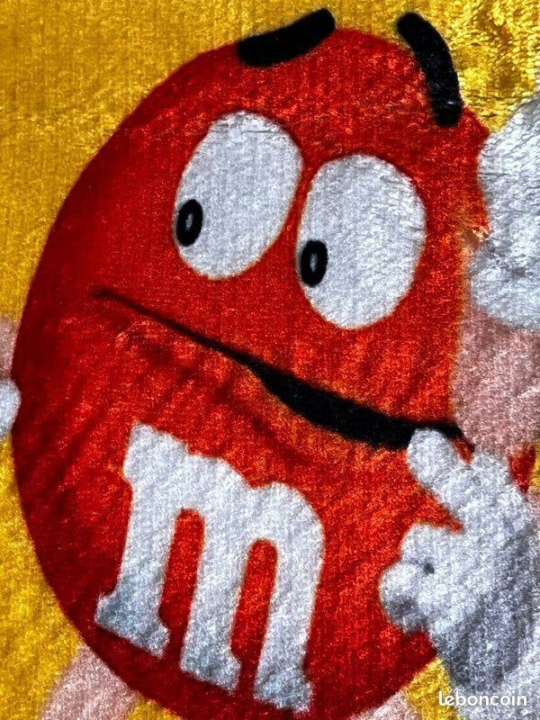 🍫 Tapis en velours / peluche M&M’s tout doux décoratif intérieur ou extérieur 🍭 (image 16)