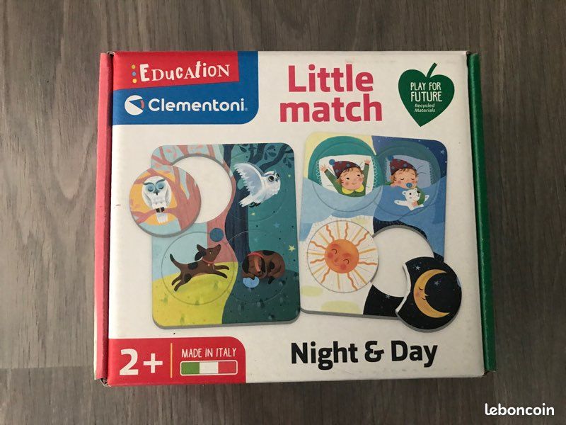 6 mini puzzles night and day Clementoni Éducation (image 1)
