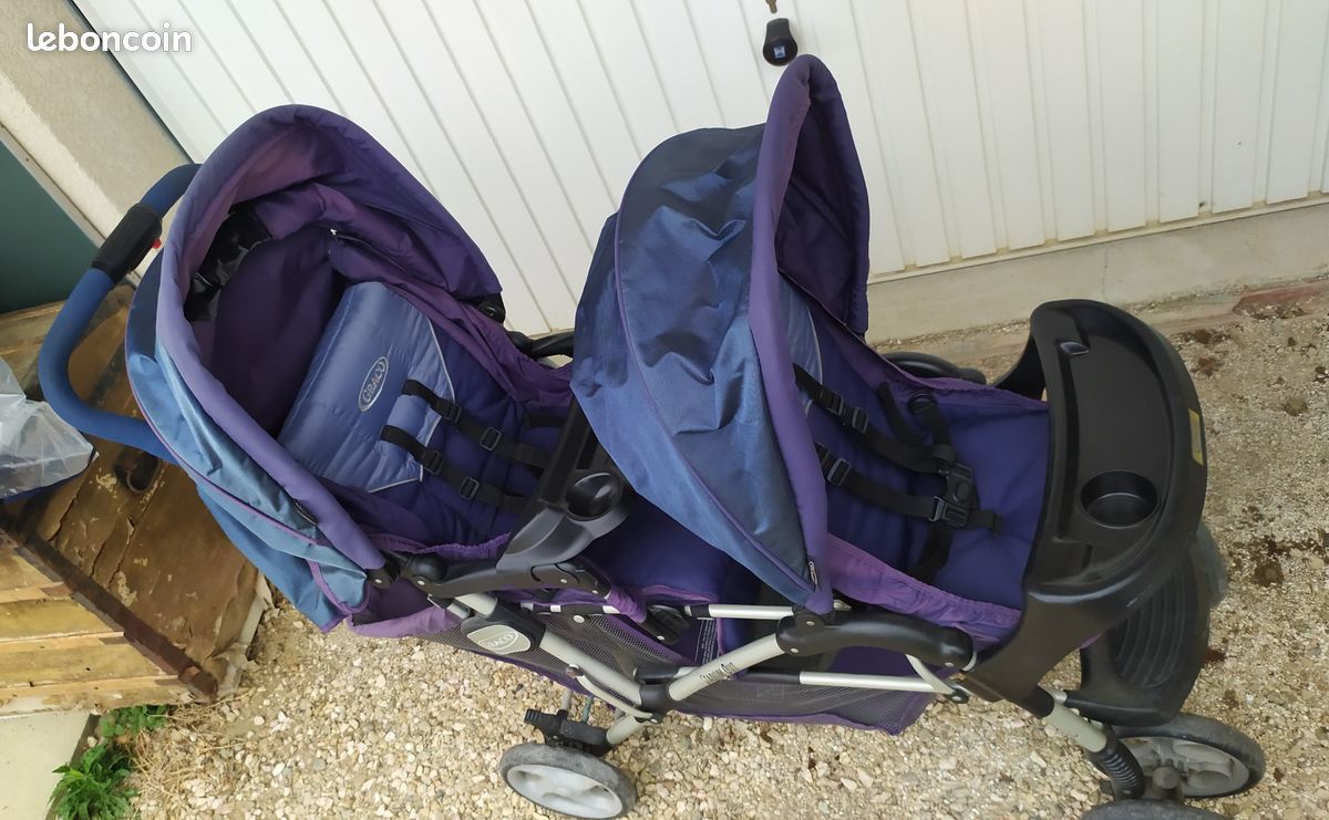 Poussette double Stadium Duo de Graco Équipement bébé