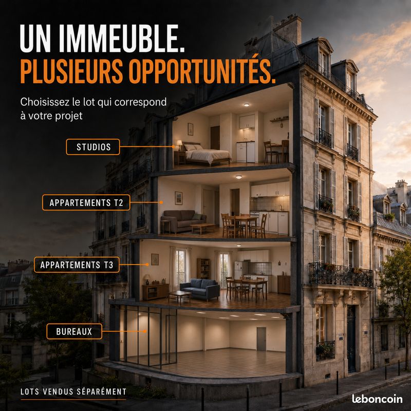Appartement 1 pièce 20 m² · à Tarbes · 20 m² · 34 000 €