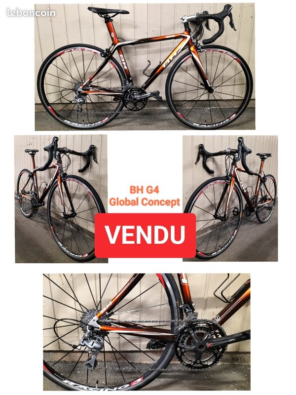 Vélo, Très Bon État vélo de route BH G4 Global Concept - Vélos