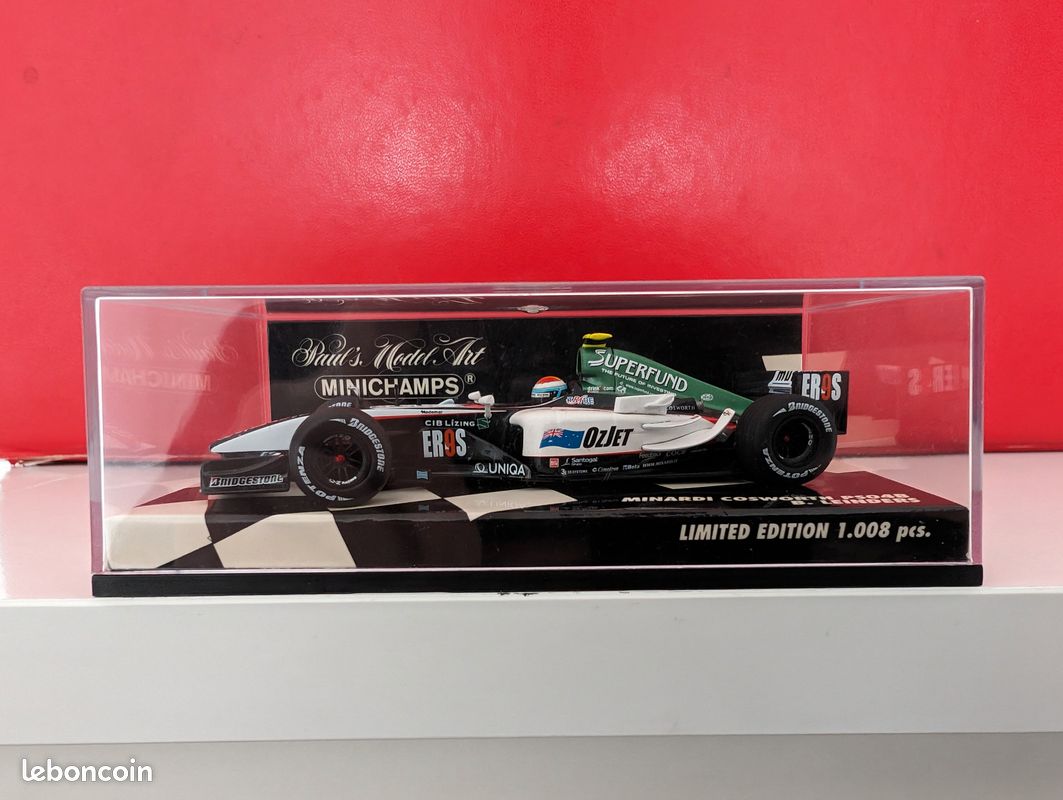 Minichamps 1/43 - Minardi Cosworth PS04B - B.Leinders - Limited 