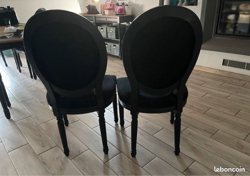 6 Chaises médaillons (image 3)