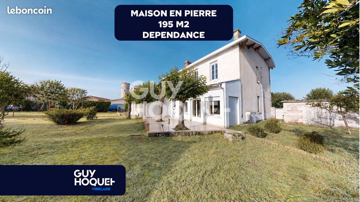 Maison 8 pièces 195 m² · à Castres-Gironde · 195 m² · 369 000 €