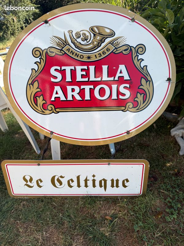 Ancienne enseigne métallique (image 1)