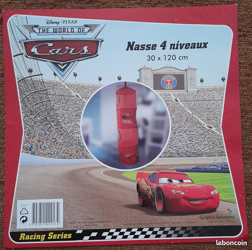 "Cars" - 1 boite de rangement & 1 nasse (image 3)