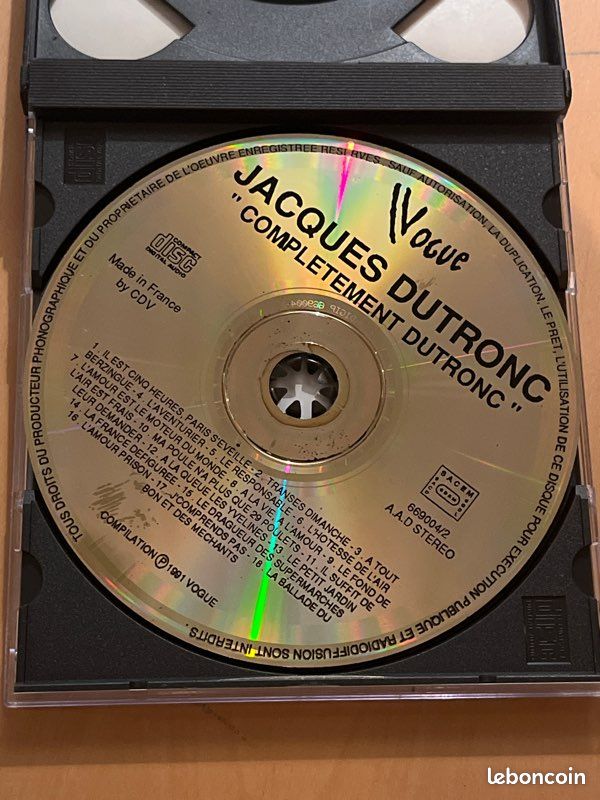 Double cd Jacques Dutronc complètement Dutronc (cds Or) (image 5)