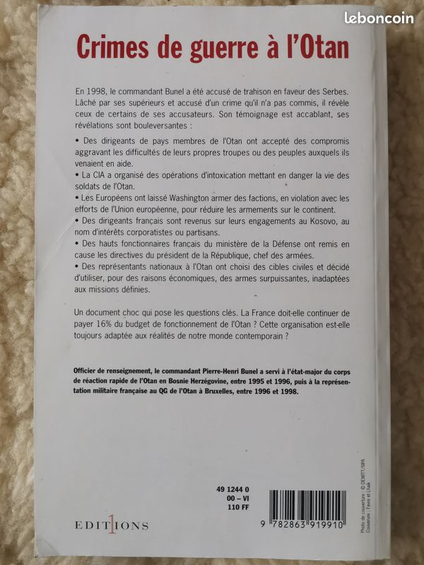 Crimes de guerre à l'OTAN [dédicacé] (image 2)