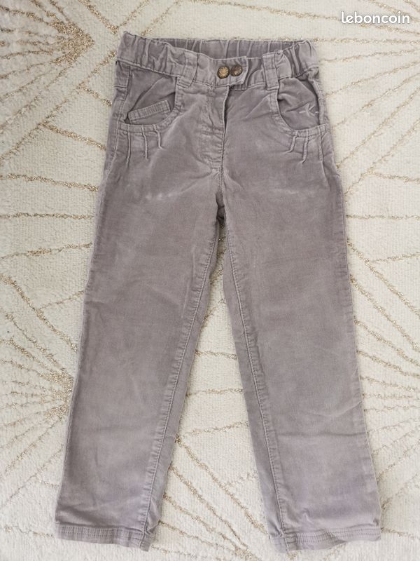 Pantalon velours fille 5 ans (image 1)
