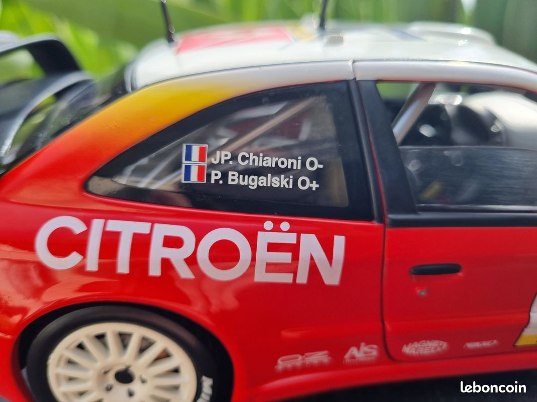 7# Citroën Xsara WRC #14 Bugalski Catalunya 1/18 Solido - UK