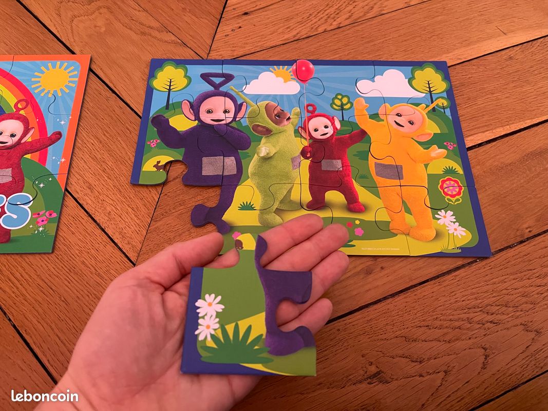 2 puzzles Teletubbies de 12 pièces Ravensburger jouet pour enfants 3 ans garçons filles (image 3)
