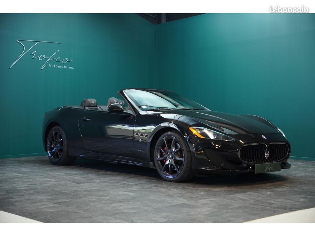 MASERATI GRANCABRIO 4.7 460CH I Boite ZF I Suivie I Garantie (image 3)