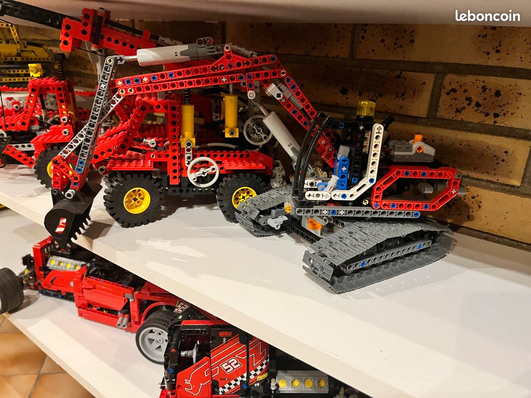 8294 Lego Technic Pelleteuse V1 Complet Jeux Jouets
