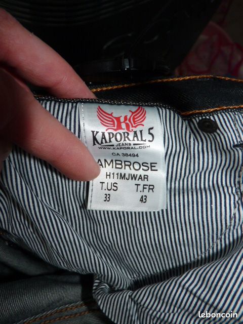PANTALON KAPORAL homme taille 43 (image 1)