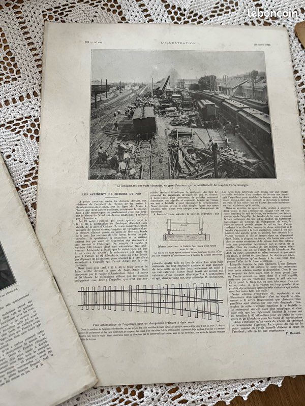 Lot de vieux journaux l’illustration / Journaux ancien 1925 (image 5)