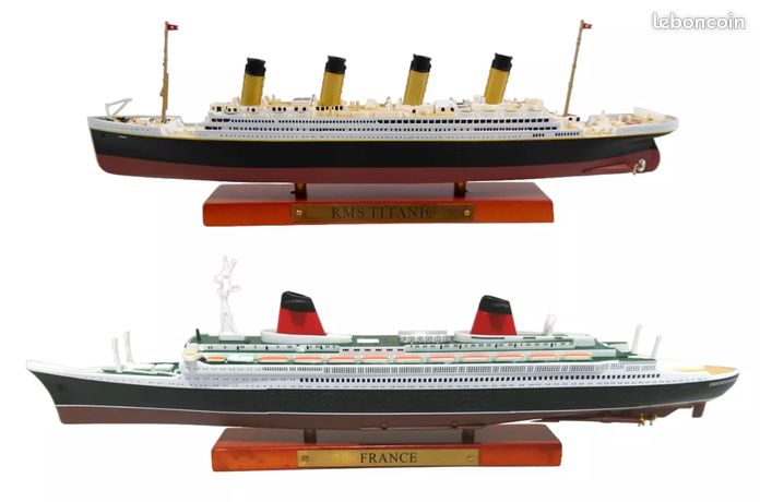 MAQUETTES NAVIGANTES: Paquebots NORMANDIE et FRANCE MAQUETTES NAVIGANTES: Paquebots NORMANDIE et FRANCE