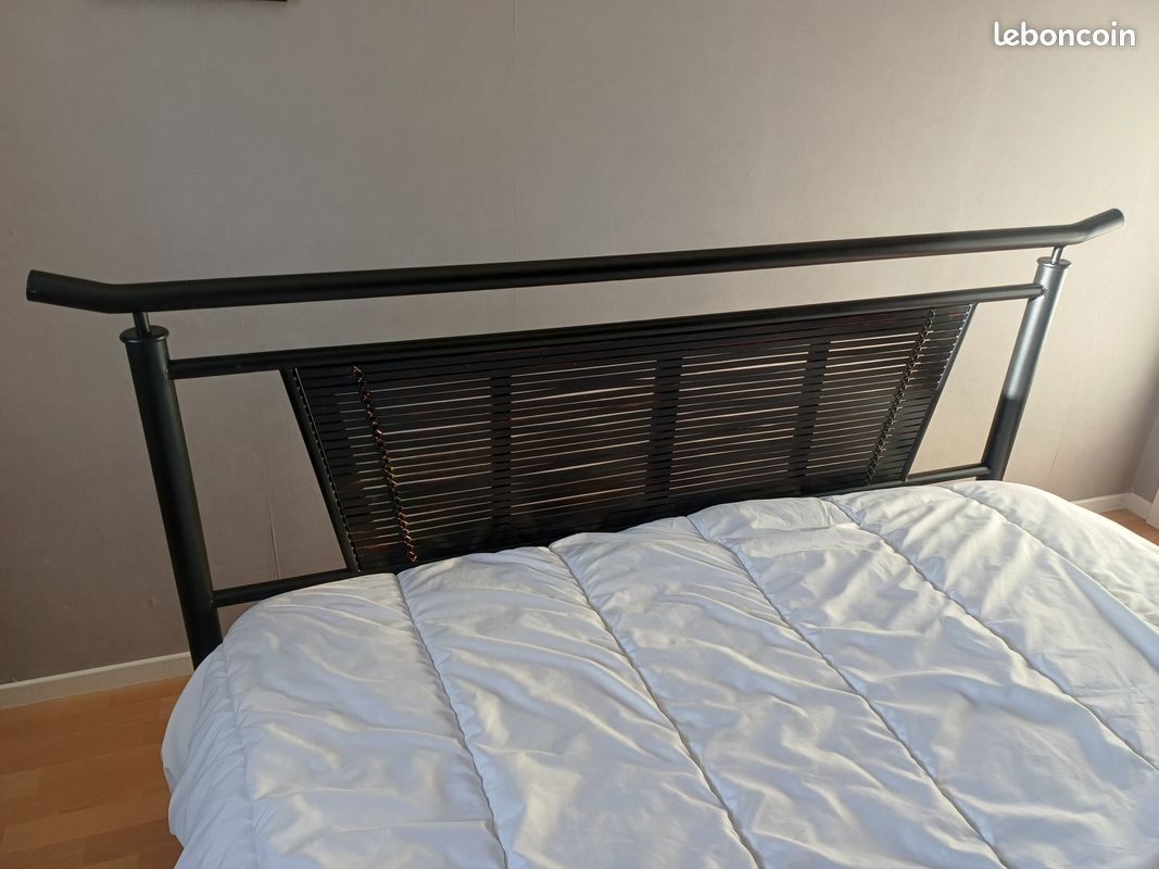Lit 160*200 style inspiration asiatique (image 7)