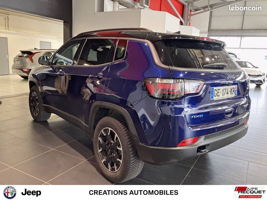 JEEP Compass 1.3 GSE T4 240 ch PHEV AT6 4xe eAWD Trailhawk (image 3)