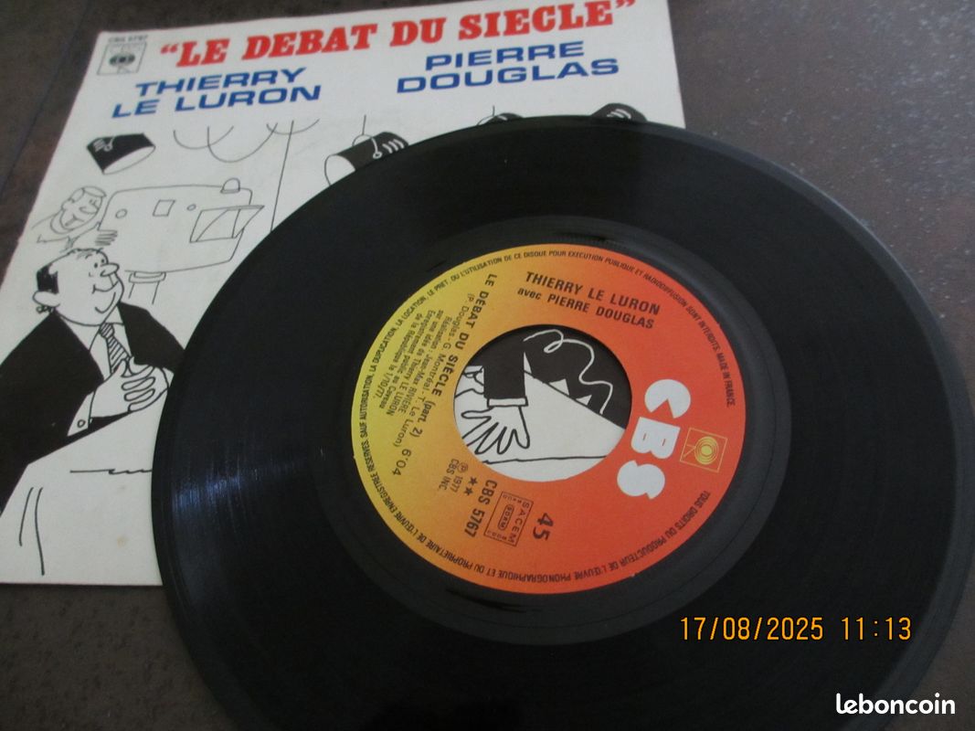 45T - Thierry Le Luron "le débat du siècle" (image 2)
