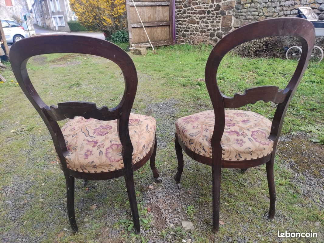 Chaises Napoléon III (image 4)