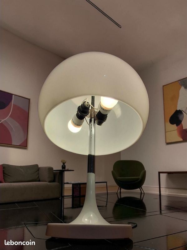 lampe champignon design des années 70