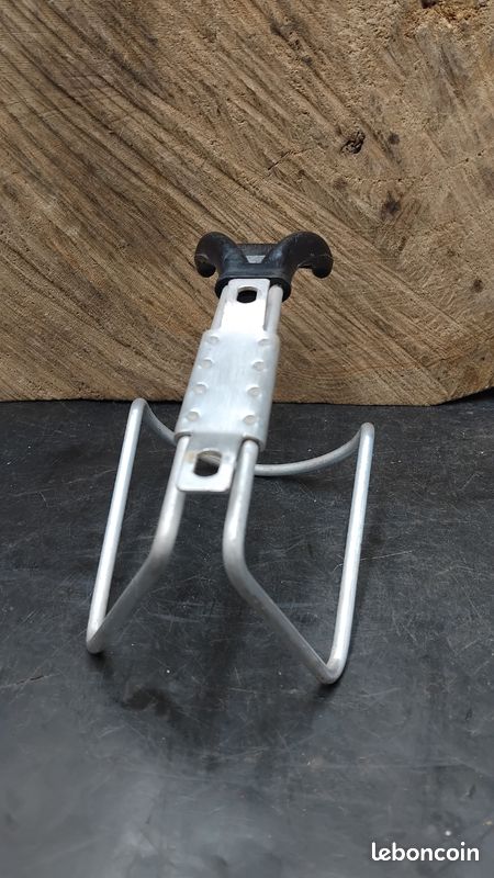 Porte-bidon Vintage SPÉCIALITÉS TA Pour Vélo Course – Années 1960 – Eroica – Argenté – Réf 1175