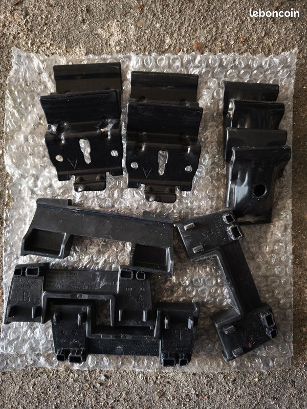 THULE Kit Flush Rail 6020 - Fixation Barres De Toit Pour Rails Intégrés