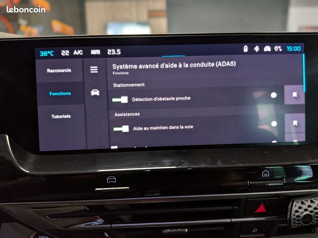 CITROEN C5 X 1.2 130CH EAT8 S&S FEEL PACK - CAMERA DE RECUL - ANDROID AUTO APPLE & CARPLAy (image 15)