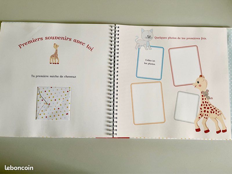 L’album de mon bébé avec Sophie la Girafe - Neuf (image 7)