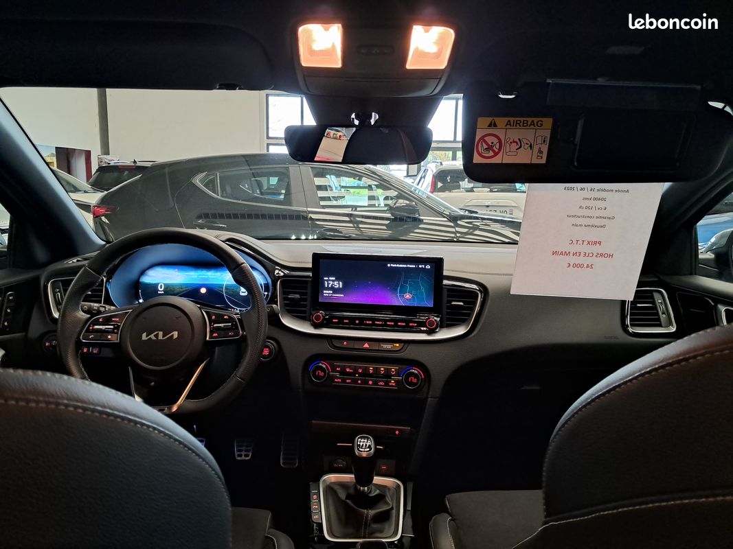 Kia xceed 1.0 T-GDI 120 GT LINE PREMIUM faible kms (image 4)