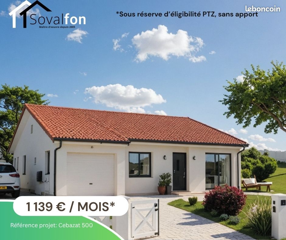 Maison 4 pièces 87 m² · à Cébazat · 87 m² · 235 800 €