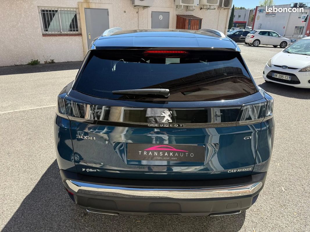 PEUGEOT 3008 BlueHDi 130ch S&S EAT8 GT / TVA RECUP / 1ER MAIN (image 7)