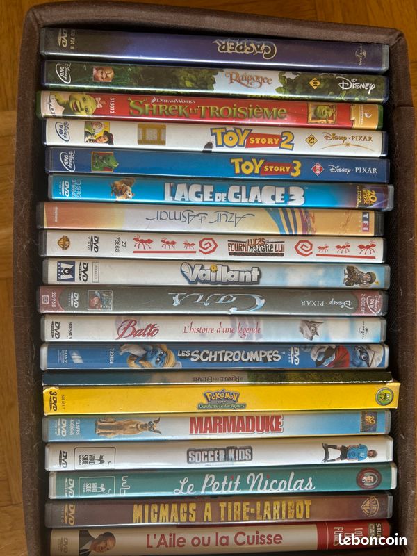 Lot de 57 DVD et 2 blu Ray (image 1)