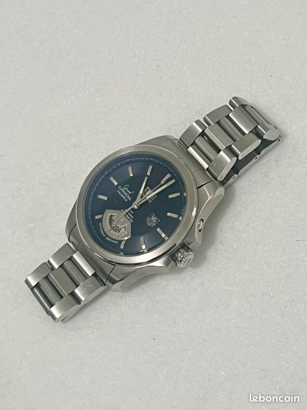 1500 prix finale urgent vente Montre TAG Heuer Grand Carrera WAV5111.BA0901 automatique acier (image 6)