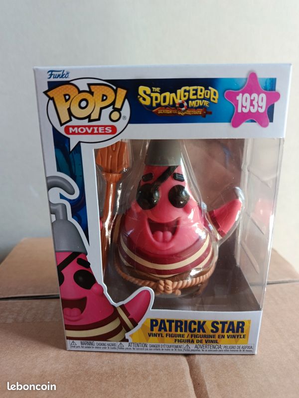 Funko Pop 1939 Patrick Star Spongebob Movie (image 1)