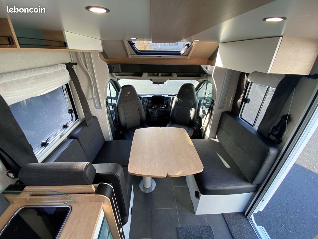 Camping car profilé COMPACT BAVARIA QWEST Q690GJ Ford automatique 165cv - lit jumeaux + lit pavillon (image 6)