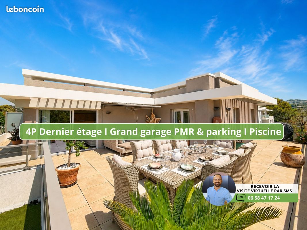 Appartement 4 pièces 93 m² · à Le Cannet · 93 m² · 699 900 €