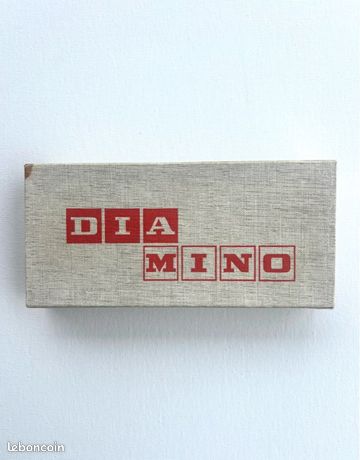 Jeu vintage Diamino • Jeu de société en bois • Jeu ancien • Jeu collection - Jeux & Jouets