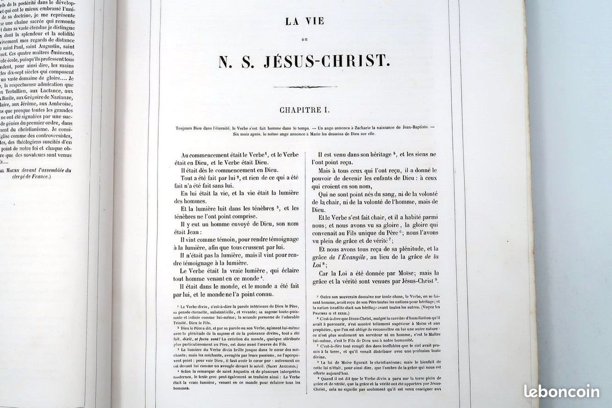 La vie de N. S. Jésus-Christ de Jérôme Natalis - in-folio 1853 130 gravures (image 16)