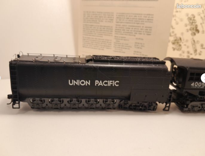 RIVAROSSI HO 1254 LOCOMOTIVE ARTICULEE BIG BOY 4 8 8 4 n°4005 2Rails